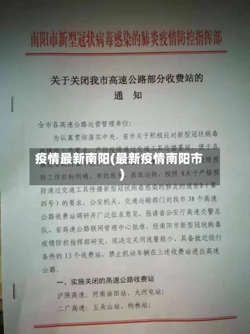 疫情最新南阳(最新疫情南阳市)-第2张图片